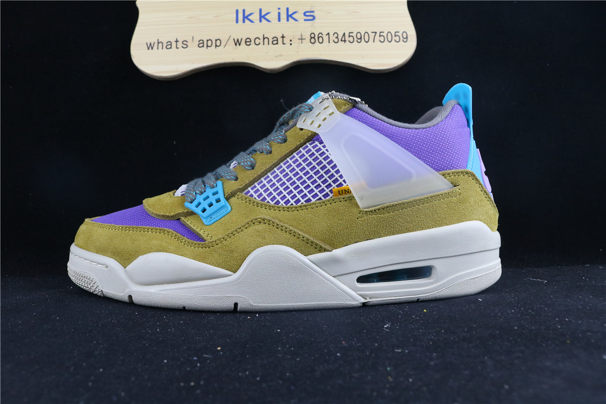 Jordan 4 Retro  Anniversary Union Desert Moss